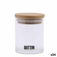   Átlátszó üvegedény Quttin    6,5 x 9 cm Szilikon 200 ml (24 egység) MOST 29514 HELYETT 17858 Ft-ért!