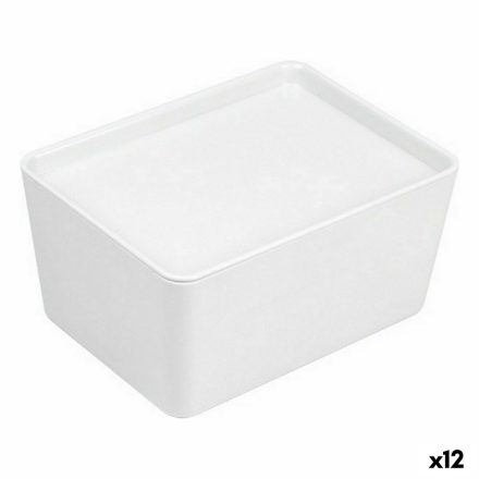 Halmozható Rendszerező Doboz Confortime Fedéllel 17,5 x 13 x 8,5 cm (12 egység) MOST 25987 HELYETT 14874 Ft-ért!