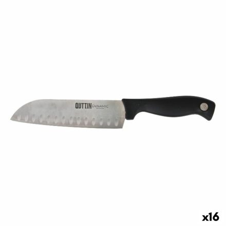 Konyhakés Quttin Santoku Dynamic Fekete Ezüst színű 17 cm (16 egység) MOST 55563 HELYETT 30814 Ft-ért!