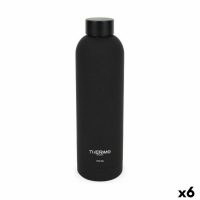   Termoszt ThermoSport Soft Touch Fekete 1 L (6 egység) MOST 51232 HELYETT 28681 Ft-ért!