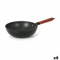   Wok Serpenyő Quttin Doha Edzett alumínium 47 x 24 x 8 cm (6 egység) MOST 86779 HELYETT 48085 Ft-ért!