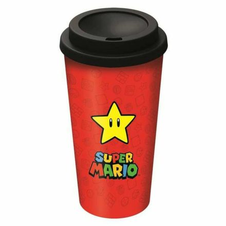 Üveg Fedéllel Super Mario 01379 (520 ml) MOST 12344 HELYETT 6928 Ft-ért!