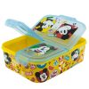 Rekeszes ebéddoboz Mickey Mouse Fun-Tastic polipropilén 22 x 14 x 6 cm 19,5 x 16,5 x 6,7 cm MOST 8608 HELYETT 4828 Ft-ért!