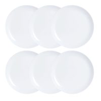   Ételek halmaza Luminarc Diwali 6 pcs Fehér Üveg MOST 16010 HELYETT 9582 Ft-ért!