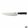 Chef Kés Quid Professional Inox Chef Black Fekete Fém 20 cm (Pack 6x) MOST 48440 HELYETT 36452 Ft-ért!