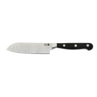   Santoku kés Quid Professional Inox Chef Black Fekete Fém (13 cm) (Pack 10x) MOST 66538 HELYETT 50069 Ft-ért!