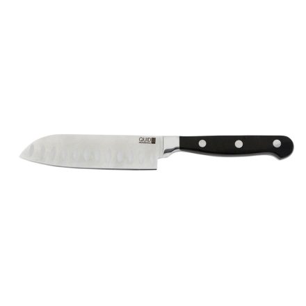 Santoku kés Quid Professional Inox Chef Black Fekete Fém (13 cm) (Pack 10x) MOST 66538 HELYETT 50069 Ft-ért!