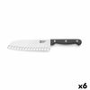 Santoku kés Richardson Sheffield Artisan Fekete Fém (17,5 cm) (Pack 6x) MOST 22035 HELYETT 15196 Ft-ért!