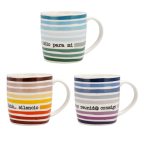   Taza Bögre Quid 4u Többszínű Kerámia 330 ml (12 egység) (Pack 12x) MOST 27472 HELYETT 19379 Ft-ért!