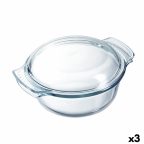   Kemencés ételeknek való tartó Pyrex Classic Vidrio Átlátszó Üveg 33 x 26 x 12 cm Fedéllel (3 egység) MOST 73863 HELYETT 55584 Ft-ért!