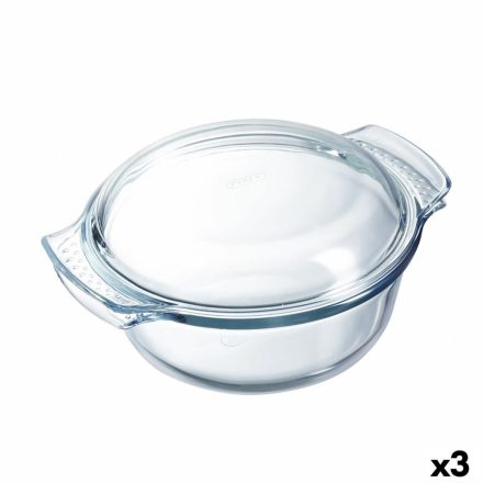 Kemencés ételeknek való tartó Pyrex Classic Vidrio Átlátszó Üveg 33 x 26 x 12 cm Fedéllel (3 egység) MOST 71627 HELYETT 53905 Ft-ért!