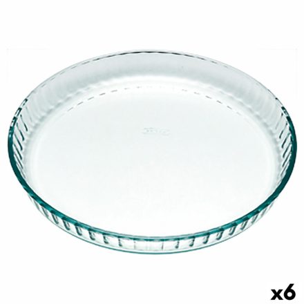 Süteményforma Pyrex Classic Vidrio Átlátszó Üveg Sík Kerek 25 x 25 x 4 cm 6 egység MOST 59469 HELYETT 44753 Ft-ért!