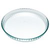 Süteményforma Pyrex Classic Vidrio Átlátszó Üveg Sík Kerek 25 x 25 x 4 cm 6 egység MOST 59469 HELYETT 44753 Ft-ért!