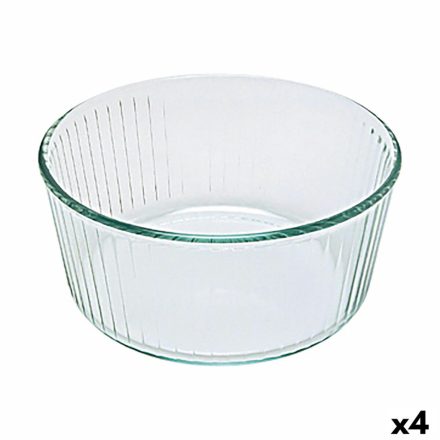 Sütőforma Pyrex Classic Souffle 21 x 21 x 10 cm Átlátszó Üveg (4 egység) MOST 46298 HELYETT 34840 Ft-ért!