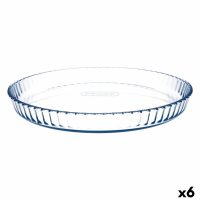   Süteményforma Pyrex Classic Vidrio Átlátszó Üveg Sík Kerek 31 x 31 x 4 cm 6 egység MOST 72084 HELYETT 54244 Ft-ért!