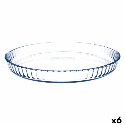 Süteményforma Pyrex Classic Vidrio Átlátszó Üveg Sík Kerek 31 x 31 x 4 cm 6 egység MOST 72084 HELYETT 54244 Ft-ért!