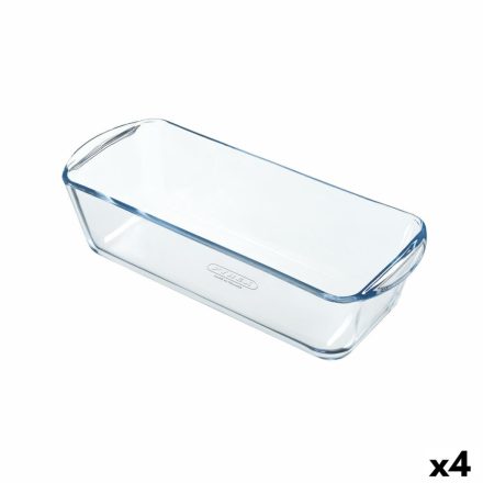 Sütőforma Pyrex Classic Vidrio Négyszögletes Átlátszó Üveg 28 x 11 x 8 cm (4 egység) MOST 44449 HELYETT 31359 Ft-ért!