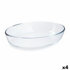   Kemencés ételeknek való tartó Pyrex Classic Vidrio Átlátszó Üveg Ovalada 30 x 21 x 7 cm (4 egység) MOST 45895 HELYETT 34534 Ft-ért!