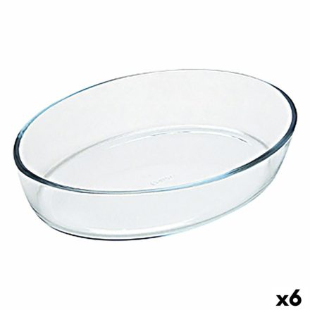 Kemencés ételeknek való tartó Pyrex Classic Vidrio Átlátszó Üveg Ovalada 35 x 24 x 7 cm (6 egység) MOST 75092 HELYETT 56510 Ft-ért!