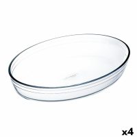   Kemencés ételeknek való tartó Ô Cuisine Ocuisine Vidrio Átlátszó Üveg Ovalada 30 x 21 x 7 cm (4 egység) MOST 21060 HELYETT 14518 Ft-ért!