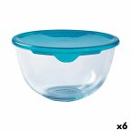   Kerek ebéddoboz fedéllel Pyrex Cook & Store Kék 15 x 15 x 8 cm 500 ml Szilikon Üveg (6 egység) MOST 34828 HELYETT 24572 Ft-ért!