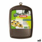   Sütőforma Pyrex Asimetria Négyszögletes Fekete Fém 33 x 25 cm (6 egység) MOST 56638 HELYETT 42620 Ft-ért!