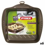   Sütőforma Pyrex Asimetria Négyzetben Fekete Fém 24 x 24 cm (6 egység) MOST 64775 HELYETT 48746 Ft-ért!