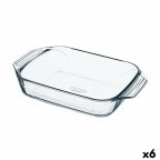   Kemencés ételeknek való tartó Pyrex Irresistible Átlátszó Üveg Négyszögletes 27,5 x 16,9 x 6 cm (6 egység) MOST 59833 HELYETT 45026 Ft-ért!