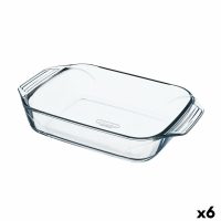   Kemencés ételeknek való tartó Pyrex Irresistible Átlátszó Üveg Négyszögletes 27,5 x 16,9 x 6 cm (6 egység) MOST 59833 HELYETT 45026 Ft-ért!