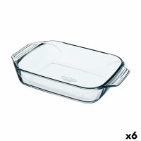   Kemencés ételeknek való tartó Pyrex Irresistible Átlátszó Üveg Négyszögletes 31,5 x 19,7 x 6,4 cm (6 egység) MOST 66925 HELYETT 50359 Ft-ért!