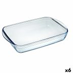   Szervírozótányér Pyrex Classic 4,6 L 40,3 x 26,3 x 7,3 cm Átlátszó Üveg (6 egység) MOST 128853 HELYETT 96972 Ft-ért!