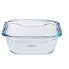 Hermetikus ebéddoboz Pyrex Cook & Go 16,7 x 16,7 x 7 cm Kék 850 ml Üveg (6 egység) MOST 44929 HELYETT 33807 Ft-ért!