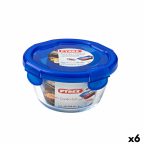   Hermetikus ebéddoboz Pyrex Cook & go 15,5 x 15,5 x 8,5 cm Kék 700 ml Üveg (6 egység) MOST 46970 HELYETT 35344 Ft-ért!