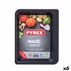   Kemencés ételeknek való tartó Pyrex Magic Négyszögletes 26 x 18 cm Fém 6 egység MOST 45857 HELYETT 34509 Ft-ért!