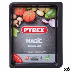   Kemencés ételeknek való tartó Pyrex Magic Négyszögletes Fém 6 egység 40 x 31 cm MOST 71001 HELYETT 53434 Ft-ért!