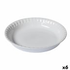   Süteményforma Pyrex Supreme Fehér Kerámia Kerek 25,5 x 25,5 x 4 cm 6 egység MOST 58185 HELYETT 43786 Ft-ért!