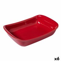   Kemencés ételeknek való tartó Pyrex Supreme Piros Kerámia Négyszögletes 30,2 x 20 x 7,4 cm (6 egység) MOST 64775 HELYETT 48746 Ft-ért!