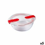   Hermetikus ebéddoboz Pyrex Cook&heat 1,1 L 21 x 18 x 7 cm Átlátszó Üveg (5 egység) MOST 47133 HELYETT 35468 Ft-ért!