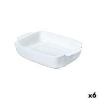   Szervírozótányér Pyrex Signature Fehér Kerámia Négyszögletes 25 x 19 x 7 cm (6 egység) MOST 69067 HELYETT 51979 Ft-ért!