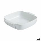   Kemencés ételeknek való tartó Pyrex Signature Fehér Kerámia Négyzetben 29 x 24 x 7 cm (6 egység) MOST 75092 HELYETT 56510 Ft-ért!