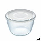   Kerek ebéddoboz fedéllel Pyrex Cook & Freeze 1,6 L 17 x 17 x 12 cm Átlátszó Szilikon Üveg (4 egység) MOST 44047 HELYETT 33145 Ft-ért!