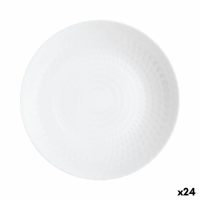   Mélytányér Luminarc Pampille Fehér Üveg (20 cm) (24 egység) MOST 45540 HELYETT 34270 Ft-ért!