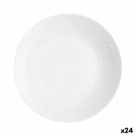 Mélytányér Luminarc Pampille Fehér Üveg (20 cm) (24 egység) MOST 45540 HELYETT 34270 Ft-ért!