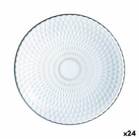   Lapos Tányér Luminarc Pampille Clear Átlátszó Üveg 25 cm (24 egység) MOST 43258 HELYETT 30524 Ft-ért!