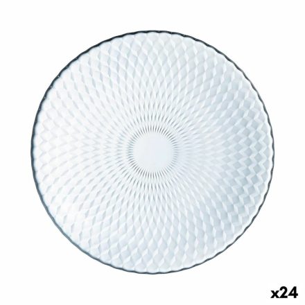 Lapos Tányér Luminarc Pampille Clear Átlátszó Üveg 25 cm (24 egység) MOST 43258 HELYETT 30524 Ft-ért!