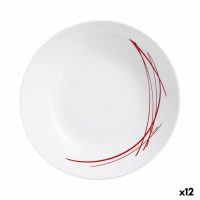   Mélytányér Arcopal Domitille Kétszínű Üveg (20 cm) (12 egység) MOST 21060 HELYETT 14518 Ft-ért!