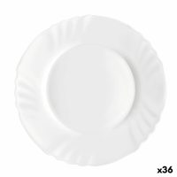   Desszert tányér Bormioli Rocco Ebro Fehér Üveg (20 cm) (36 Rgység) MOST 30411 HELYETT 21455 Ft-ért!