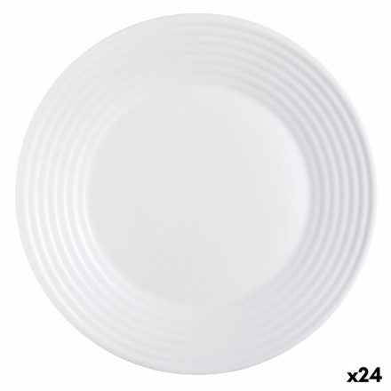 Lapostányér Luminarc Harena Fehér Üveg (Ø 27 cm) (24 egység) MOST 39066 HELYETT 27556 Ft-ért!