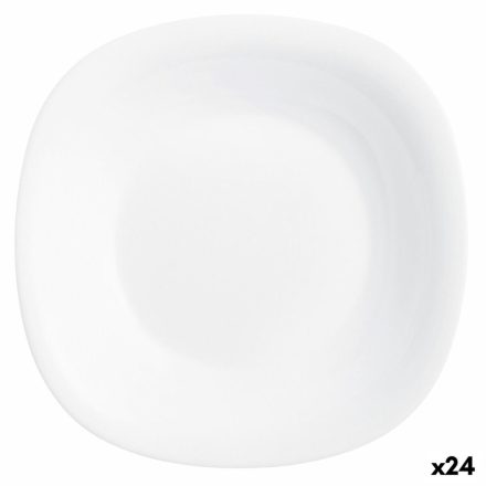 Mélytányér Luminarc Carine Fehér Üveg (Ø 23,5 cm) (24 egység) MOST 44511 HELYETT 31401 Ft-ért!