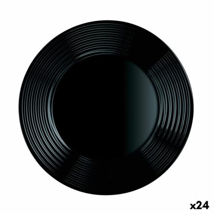 Lapos Tányér Luminarc Harena Negro Fekete Üveg 25 cm (24 egység) MOST 27503 HELYETT 19404 Ft-ért!